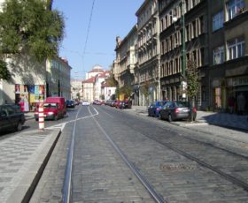 Rekonstrukce tramvajové trati Karmelitská
