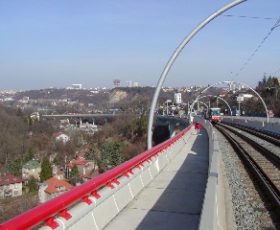 Výstavba tramvajové trati Hlubočepy - Barrandov