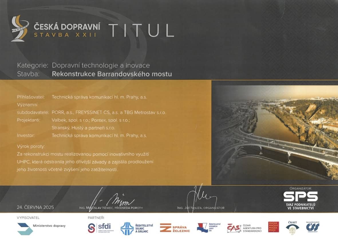 Česká dopravní szavba XXII – titul